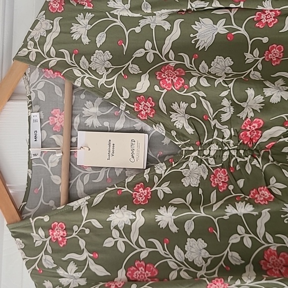 Mango flutter sleeve dress - Picture 2 of 13